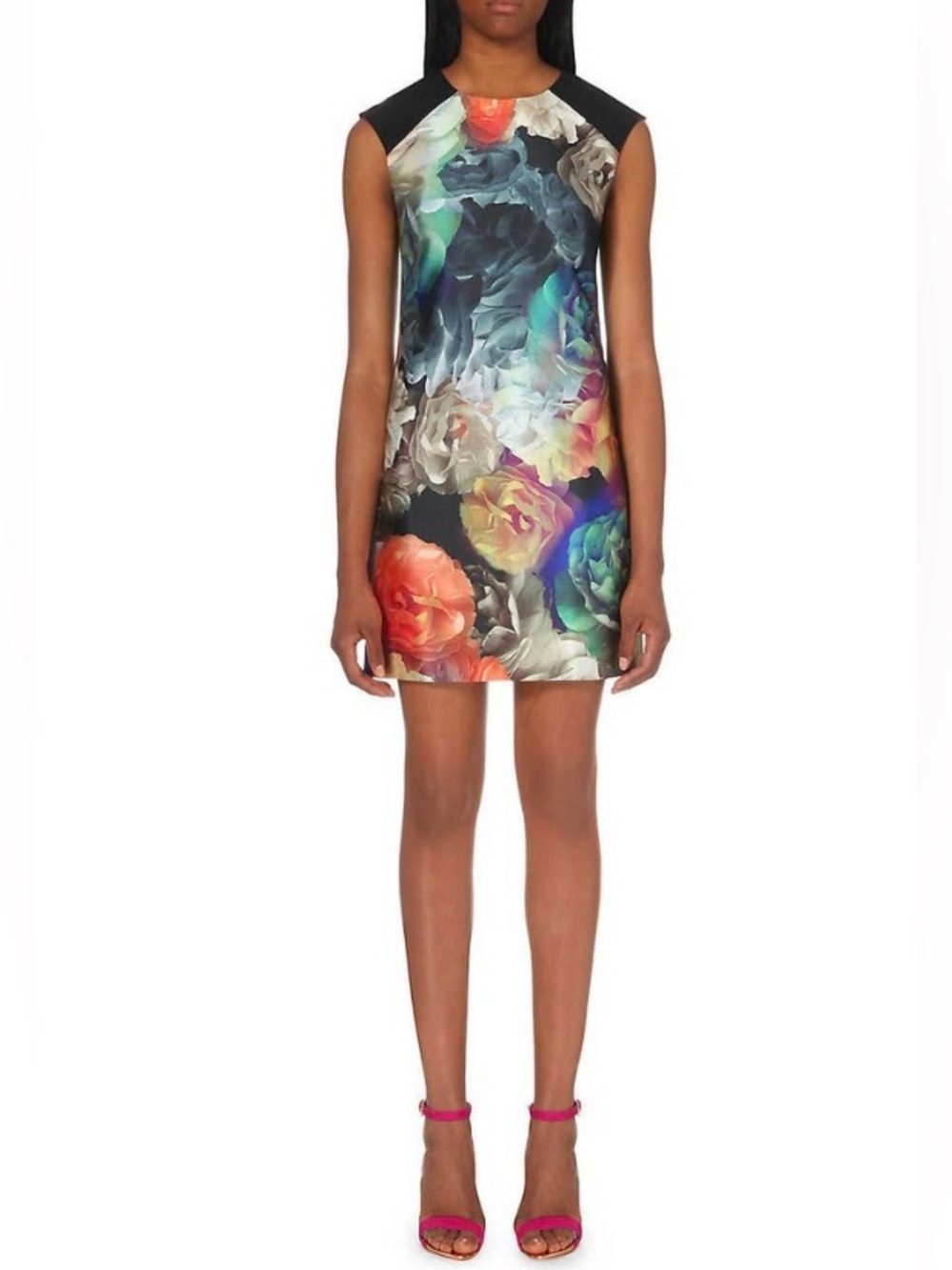 Ted Baker Helaina Technicolor Bloom Shift Dress